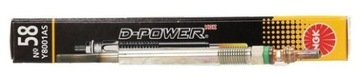 Świeca żarowa NGK 8904 D-POWER 58 Y-8001AS