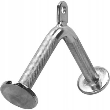 UCHWYT do WYCIĄGU ćwiczeń TRICEPS gryf V 35CM