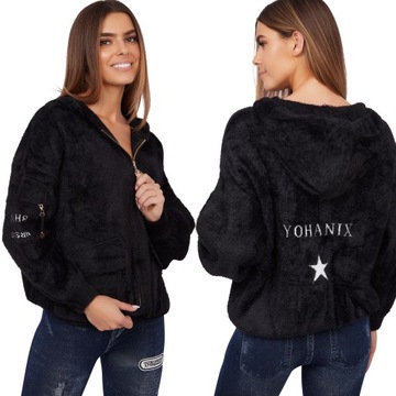 815__KURTKA ALPAKA kaptur YOHANIX oversize