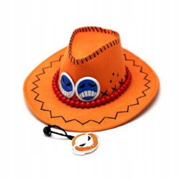 Kapelusz Portgas D. Ace ONE PIECE COSPLAY
