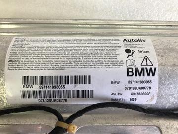 AIRBAG ULOŽENÍ SPOLUJEZDCE 397141893065 BMW E65 FACELIFT