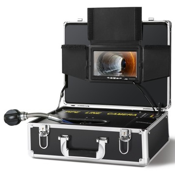 Камера для осмотра труб VEVOR 7 дюймов, 20 м, ЖК-дисплей