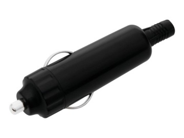 WTYK WTYCZKA ZAPALNICZKI CZARNA NA PRZEWÓD 12V 24V