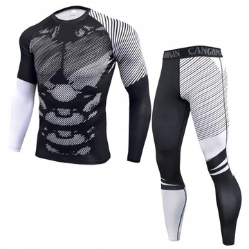 LEGINS RASHGUARD FOR WORKOUT MMA STRENGTHENING