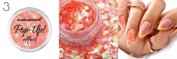 УКРАШЕНИЕ НОГТЕЙ С ПАРКОЙ БАЙЕТОК С ЭФФЕКТОМ ПОП АП