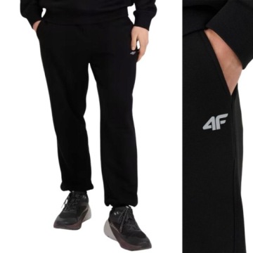 SPODNIE MĘSKIE 4F DRESOWE SPORTOWE JOGGERY DRESY NA CO DZIEŃ