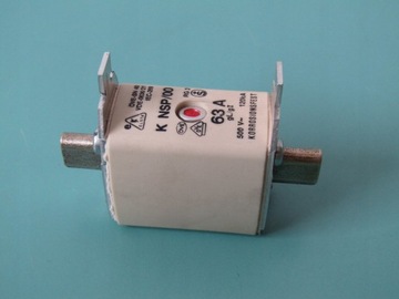 ВСТАВКА ЛЕЗВИЧНОГО ПРЕДОХРАНИТЕЛЯ 63A K NSP/00 gL/gl