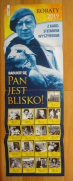 KARDYNAŁ STEFAN WYSZYŃSKI - RORATY 2019 - KOMPLET