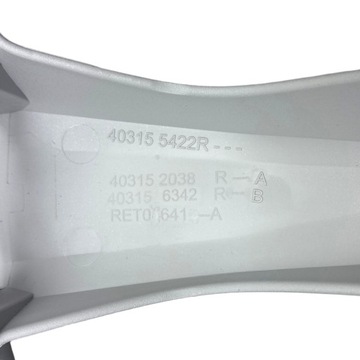 Новый колпак ступицы OEM 15 дюймов Renault Clio V 403155422R
