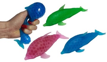 GNIOTEK DELFIN ORBEEZ PIŁKA ANTYSTRESOWA KULKI FIDGET MOCHI SQUEEZE