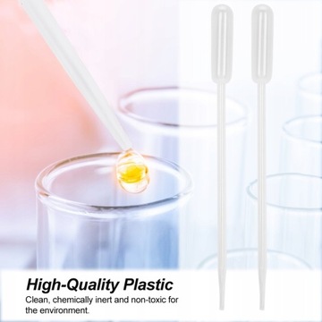 500 шт Одноразовые пластиковые пипетки