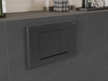 КНОПКА FENIX 01 WC для GEBERIT UP320 GUN GREY