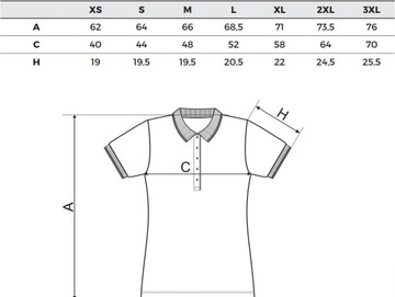 Malfini pique 210 Женская рубашка поло
