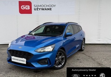 Ford Focus IV Kombi 1.5 EcoBoost 182KM 2021 Ford Focus 1.5 EcoBoost 182KM AT ST-Line Salon PL ASO FV23 Gwarancja Fabry