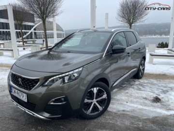 Peugeot 3008 II Crossover 1.5 BlueHDI 130KM 2019 Peugeot 3008 1.5DieselGT-LineNiski przebiegPanorama 1.5 Diesel 130KM, zdjęcie 1