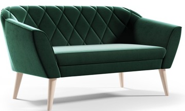 Sofa Skandynawska 2 osobowa GLORIA styl skand