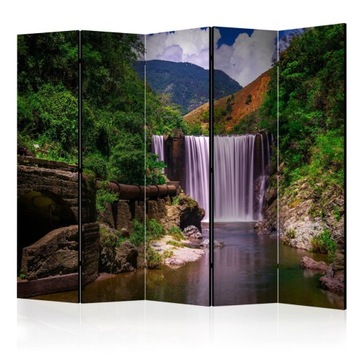 Parawan 5-częściowy - Reggae Falls II