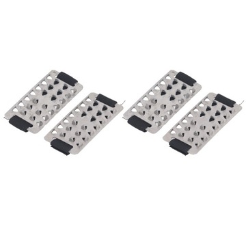 2 пары захватов для льда с снежными когтями, 26 остроконечных стальных крючка и петли AM