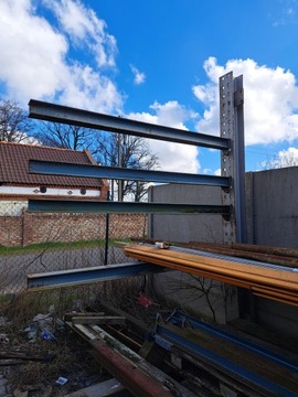 Консольная стойка из двутавров