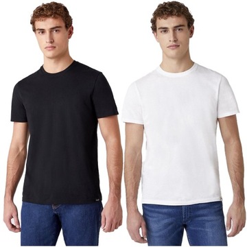 Męska koszulka t-shirt Wrangler SS 2 PACK TEE S