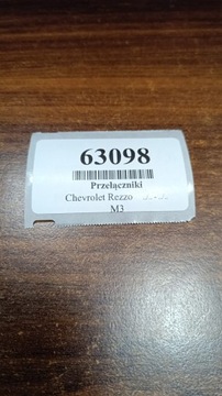 CHEVROLET REZZO PŘEPÍNAČ OKNO PRAVÝ ZADNÍ 96264409