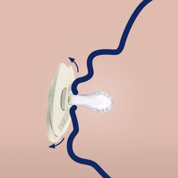 LOVI Prime динамическая силиконовая соска 6-18м 2 шт. в футляре.