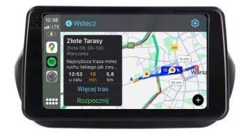 Fiat Florino Qubo Citroen Nemo Bipper Radio Navigace Android Carplay Mapy