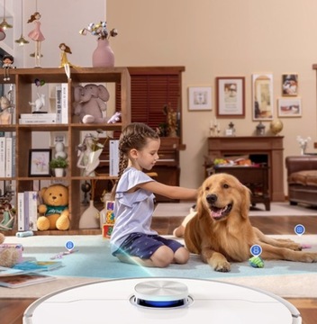 Интеллектуальный робот для уборки и мытья полов со станцией Dreame L10s Ultra