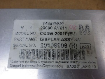 DISPLEJ NISSAN PRIME P12 28090AV611