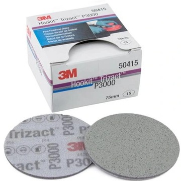 3M Krążek microścierny TRIZACT P3000 75mm na rzep