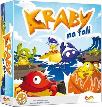 FOXGAMES TOWARZYSKA GRA PLANSZOWA KRABY NA FALI