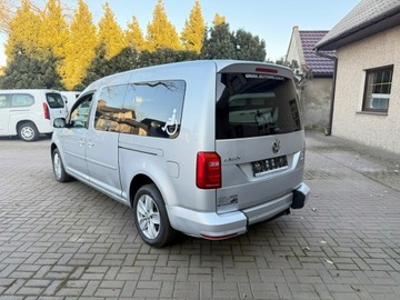 Volkswagen Caddy IV Kombi Maxi 2.0 TDI SCR BlueMotion Technology 102KM 2018 Volkswagen Caddy niepełnosprawnych Rampa inwalida, zdjęcie 7