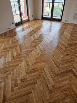Jodełka angielska,lite drewno dębowe 15x120x600