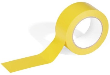 TAŚMA OZNACZENIOWA OSTRZEGAWCZA PODŁOGOWA Durable 50mm/33m ŻÓŁTA