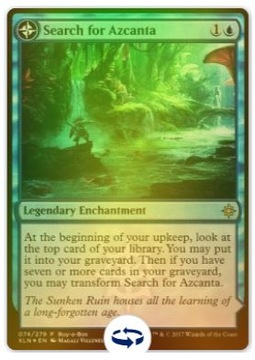 Search for Azcanta / Azcanta, the Sunken Ruin FOIL Buy a Box Promos