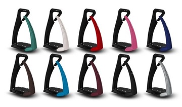 Стремена Freejump SOFT UP Pro черные/красные