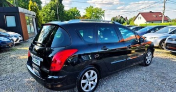 Peugeot 308 I SW 1.6 VTi 120KM 2011 Peugeot 308 BENYZNA PANORAMA SKORA nawigacja niski przebieg OKAZJA, zdjęcie 3