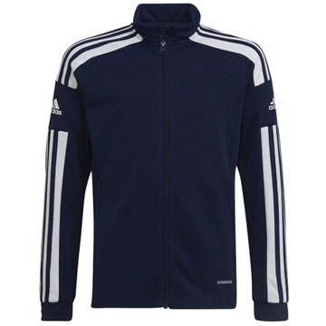 Детская толстовка Adidas Squadra 21 Training Full Zip, темно-синяя HC6276 152см