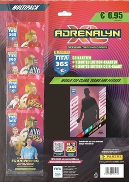 FIFA 365 2024 Adrenalyn XL KARTY PIŁKARSKIE 5x SASZETKA LIMITED MULTIPACK