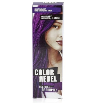 Color Rebel London farba włosów no-ammonia PURPLE