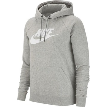 ND05_B12516-M BV4126 063 Bluza damska Nike W Essential Hoodie PO HBR szara