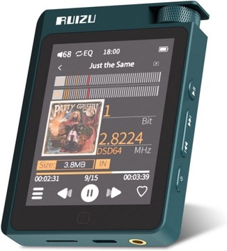 MP3 RUIZU a55 zielony 64 GB