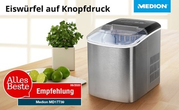 Ледогенератор 2 размера 12 кг/24 часа 2,2 л