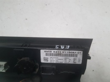 BMW 3 E92 E93 PANEL KLIMATIZACE VENTILACE 9119687