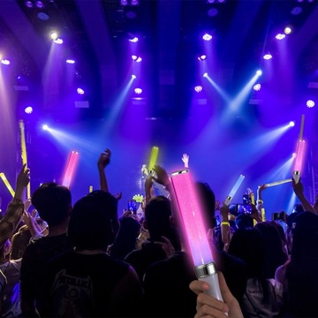 Светодиодная светящаяся палочка для вечеринки, 15 цветов, концерт