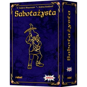 PODSTAWOWA GRA SABOTAŻYSTA + SABOTAŻYSTA 2 + MINIDODATKI + SPECJALNE KARTY