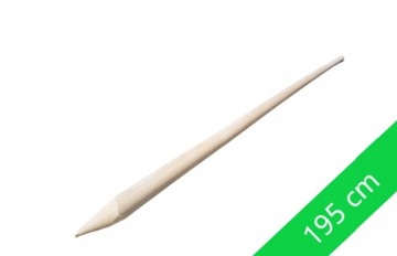 Paliki tyczka podpórka podpora DRZEWEK 195cm fi32