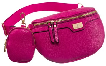 НАСТЕННАЯ СУМКА КРЕСТОВАЯ ПУРПУРНО-РОЗОВАЯ