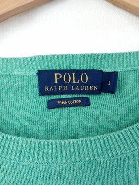 ATS sweter POLO RALPH LAUREN bawełna supima logo L