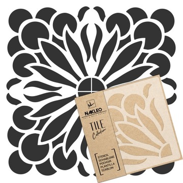 SZABLON MALARSKI do kafelków płytek PALVO 20x20